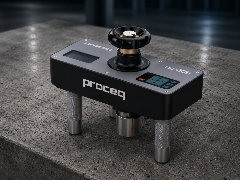 Equipo DY-206 para pruebas Pull-Off de adherencia en concreto.