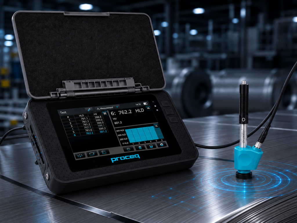 Equotip 550 Leeb Durómetro
